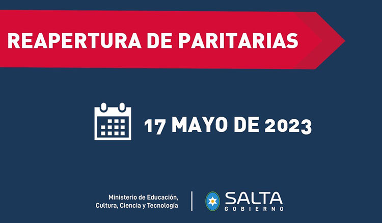 Reapertura de Paritarias 2023