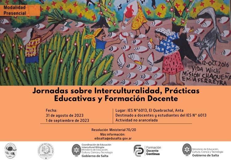 Imagen Jornadas sobre Interculturalidad, Prácticas Educativas y Formación Docente en El Quebrachal