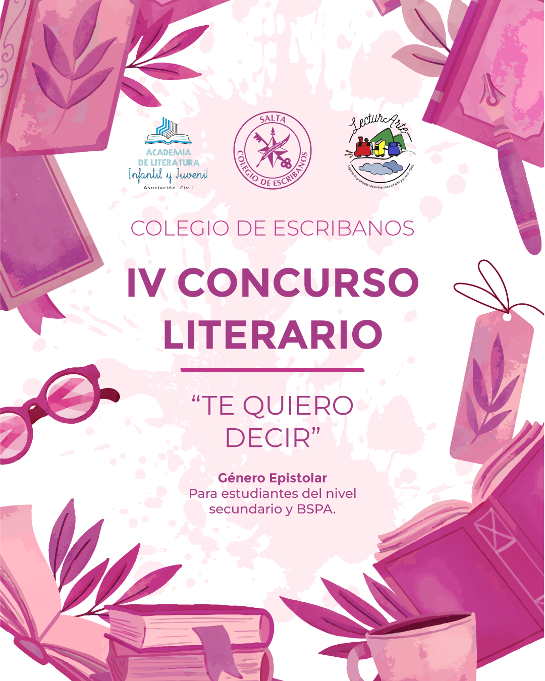 Fotografía: El Colegio de Escribanos lanzó su 4º Concurso Literario dirigido a adolescentes y adultos