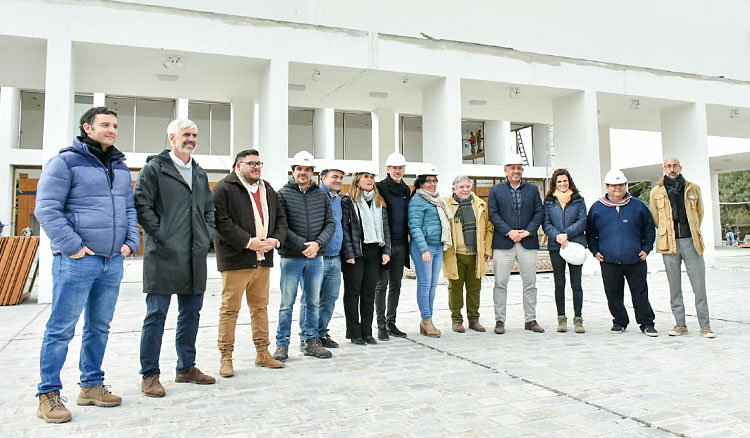 Fotografía: Cafayate destacan la construcción del nuevo Polo Educativo