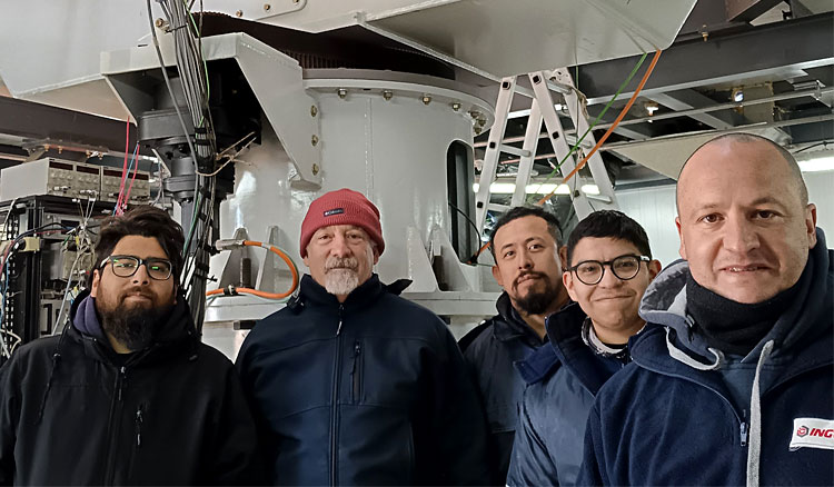 Fotografía: El secretario de Ciencia y Tecnología recorrió proyectos científicos