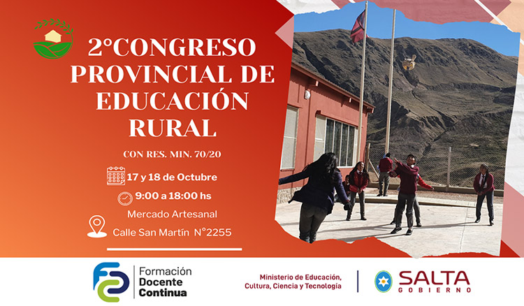 Imagen. 2º Congreso Provincial de Educación Rural