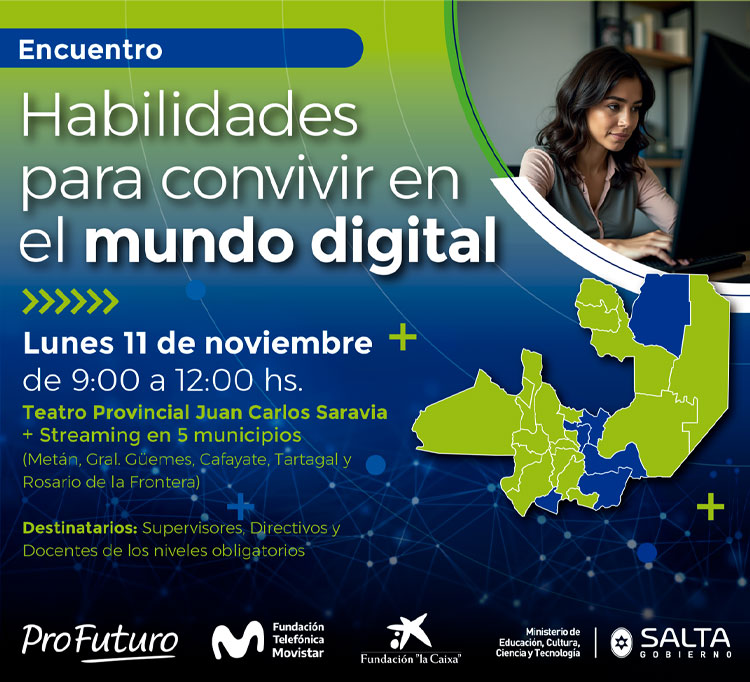 Imagen: Encuentro “Habilidades para convivir en el mundo digital”