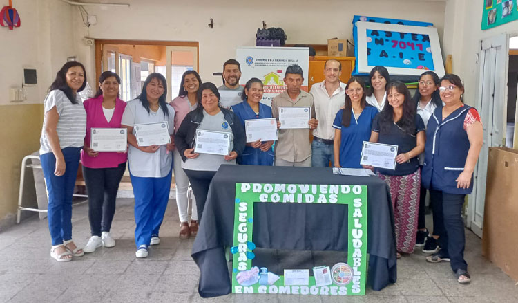 Fotografía: Priorizan la seguridad alimentaria en los comedores escolares salteños