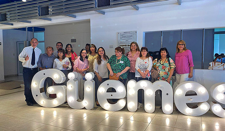 Fotografía. En Güemes se efectuó el cierre de actividades de educación para jóvenes y adultos