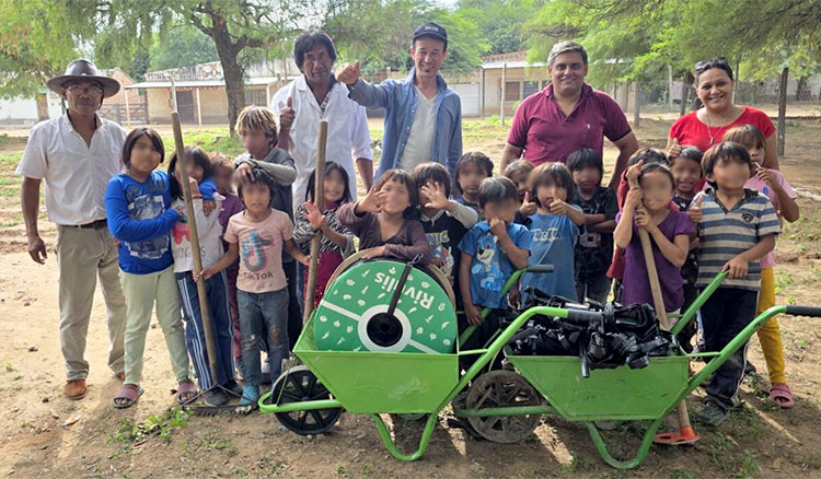 Fotografía: Kits de huertas para escuelas del norte provincial