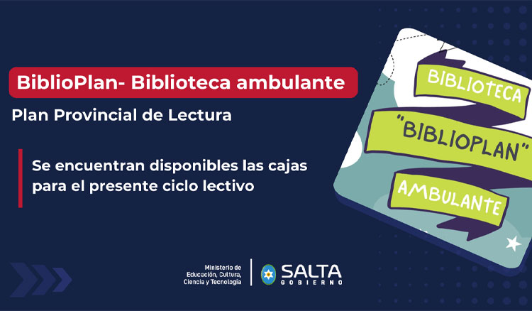 Imagen: BiblioPlan- Biblioteca ambulante del Plan Provincial de Lectura