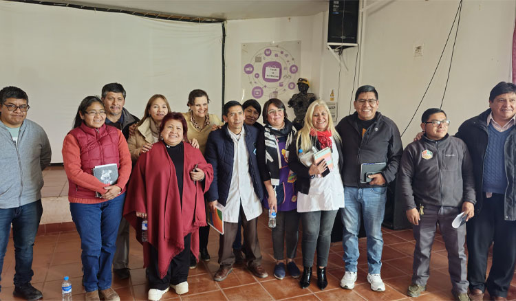 Fotografía: El Ministerio de Educación realizó relevamiento y una jornada de trabajo en San Antonio de los Cobres