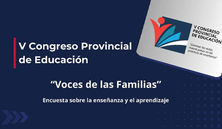 Imagen: V Congreso Provincial de Educación: Encuesta para familias