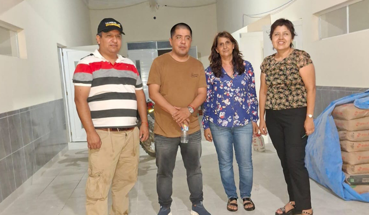 Fotografía: Nuevo edificio de Nivel Superior en Salvador Mazza