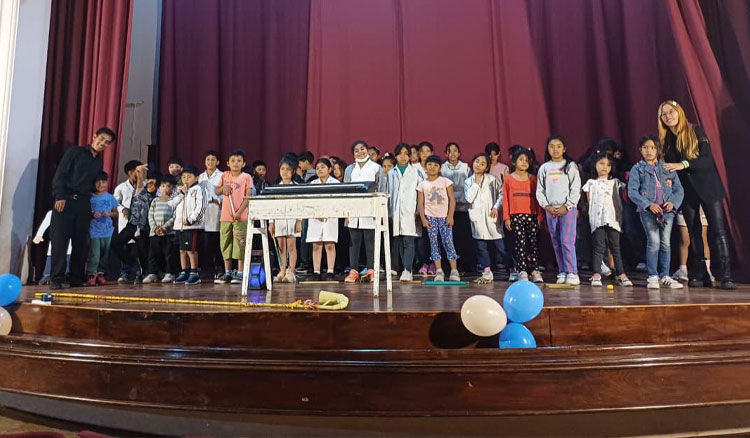 Fotografía: Cerca de 120 niños adquirieron formación artística en el Hogar Escuela