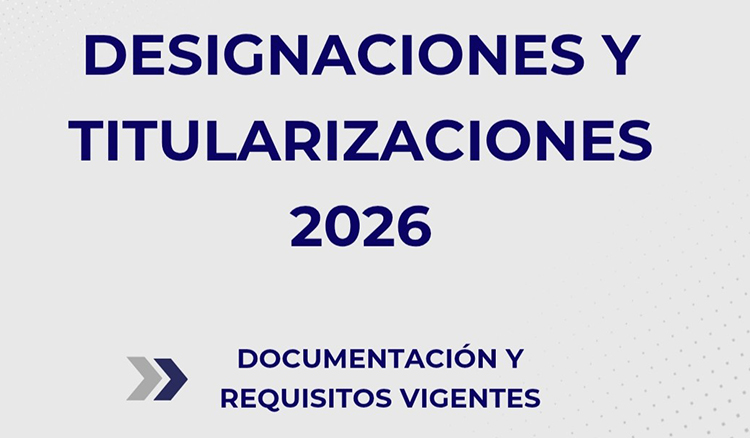 Imagen: Educación insta a los docentes iniciar con anticipación los trámites de designación y titularización