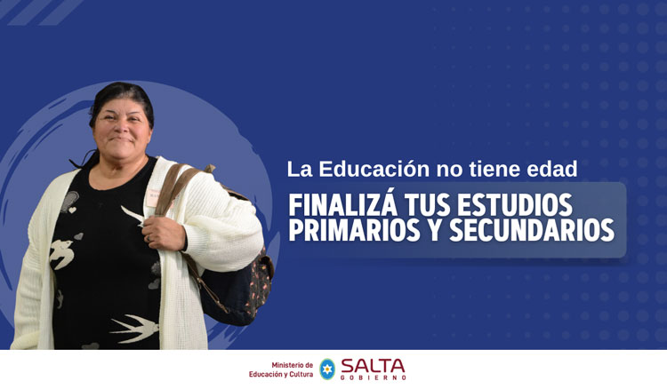 Imagen: Inicia el período de inscripciones para completar los estudios primarios y secundarios