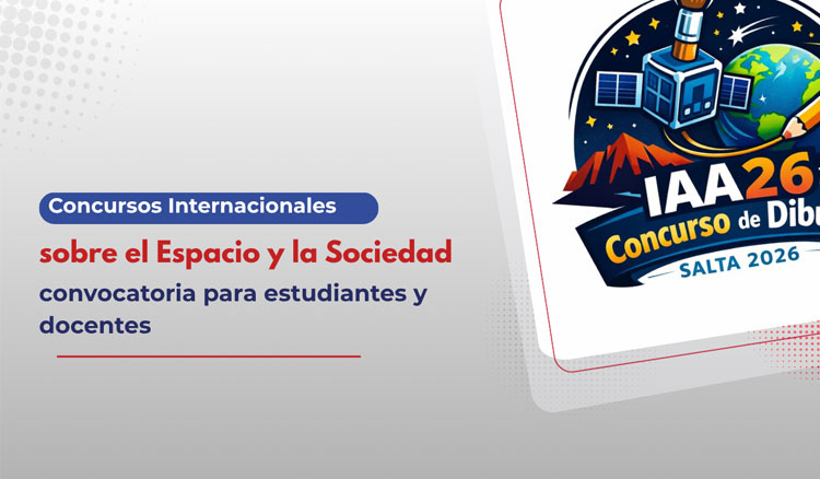 Imagen: Convocan a estudiantes y docentes a participar en concursos internacionales sobre temática espacial