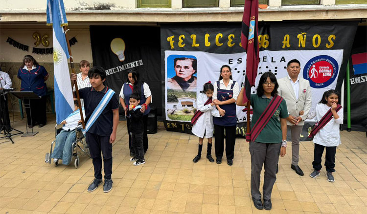 Fotografía: La escuela Corina Lona festejó su 96° Aniversario