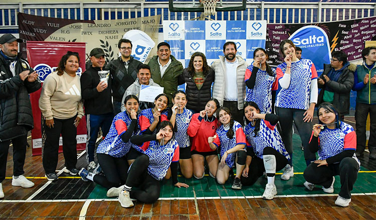 El vóley escolar tiene a sus campeones