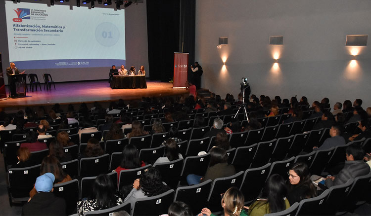 Salta dio inicio al VI Congreso Provincial de Educación