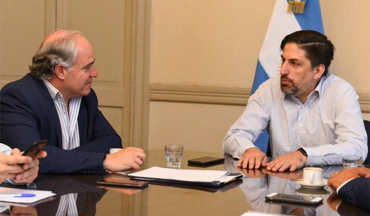 El ministro Cánepa se reunió con el ministro de Educación de la Nación para tratar diversos temas